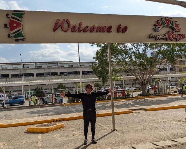 haruがニコニコしています